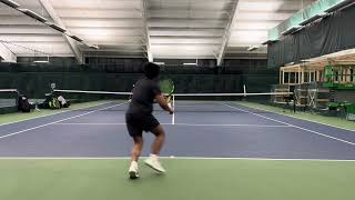 John DeAngelis College Tennis Video