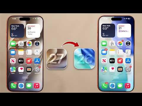 iOS 27 Beta to iOS 26 Downgrade! [Complete Guide]