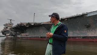 Visiting the USS JFK (CV-67) and Navy Yard August 13, 2020