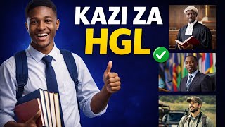 HIZI NDIZO KAZI UNAZOWEZA KUFANYA UKISOMA HGL