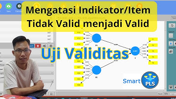 Tutorial olah data SmartPLS 4 || Mengatasi Data Penelitian Tidak Valid menjadi Valid