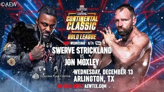 Jon Moxley vs Swerve Strickland | AEW Continental Classic