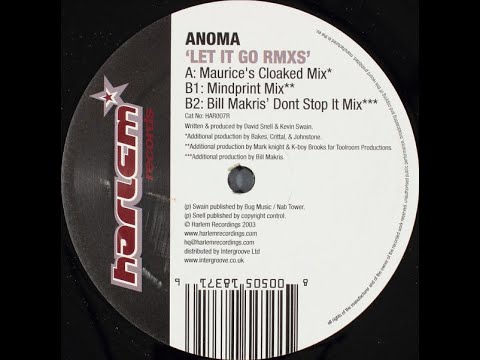 Anoma — Anoma - Let It Go (Mindprint Mix)