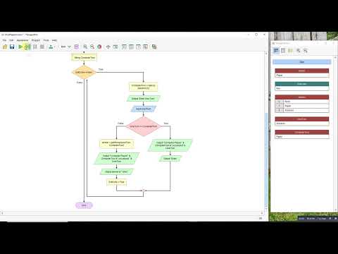 Flowgorithm - Rock Paper Scissors