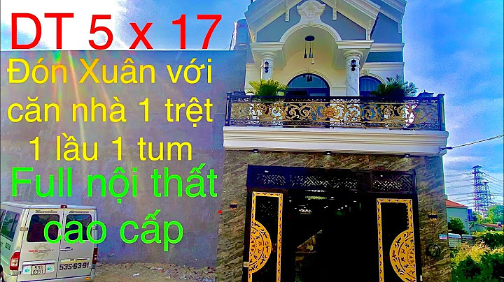 Nhà 1 trệt 1 lầu 1 tum 5x20