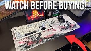 LARGE Gaming Desk Mat for a Cozy Work from Home Setup! screenshot 3