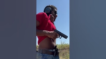 Appendix carry draw💥💥handgun shooting drills #shorts #guns #glock #glock19
