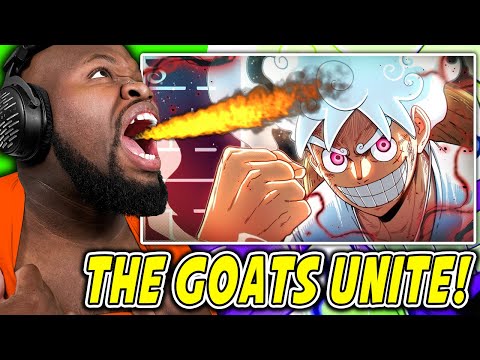 THE GOATS REUNITED! | Gear 5 Luffy Rap | Daddyphatsnaps ft. RUSTAGE & Ben (One Piece) [REACTION]