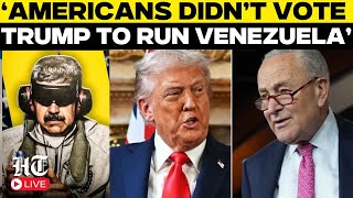 US News Live | Chuck Schumer Breathes Fire at Donald Trump Over Venezuela | Maduro | US Senate