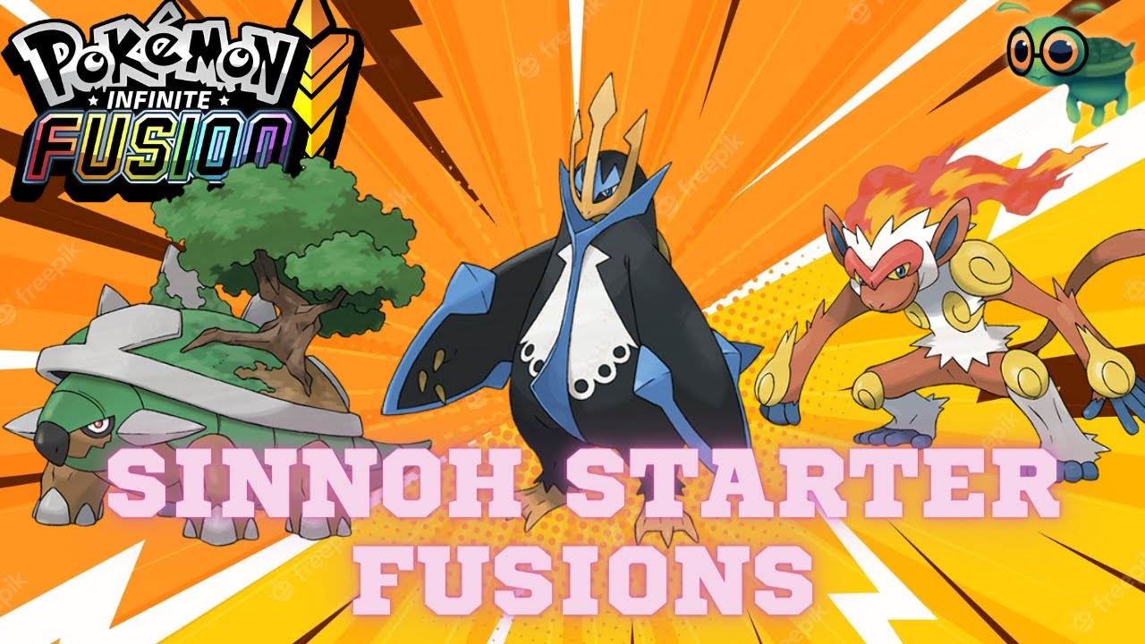 Sinnoh Starter Fusions! Pokemon Infinite Fusions - YouTube