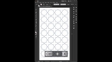 Seamless pattern design with offset path #shortsvideo #shorttutorials #adobeillustrator #shorts