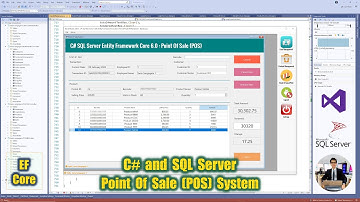 C# SQL Server (EF Core) Point Of Sale System 5. How to Create a Product Management Form