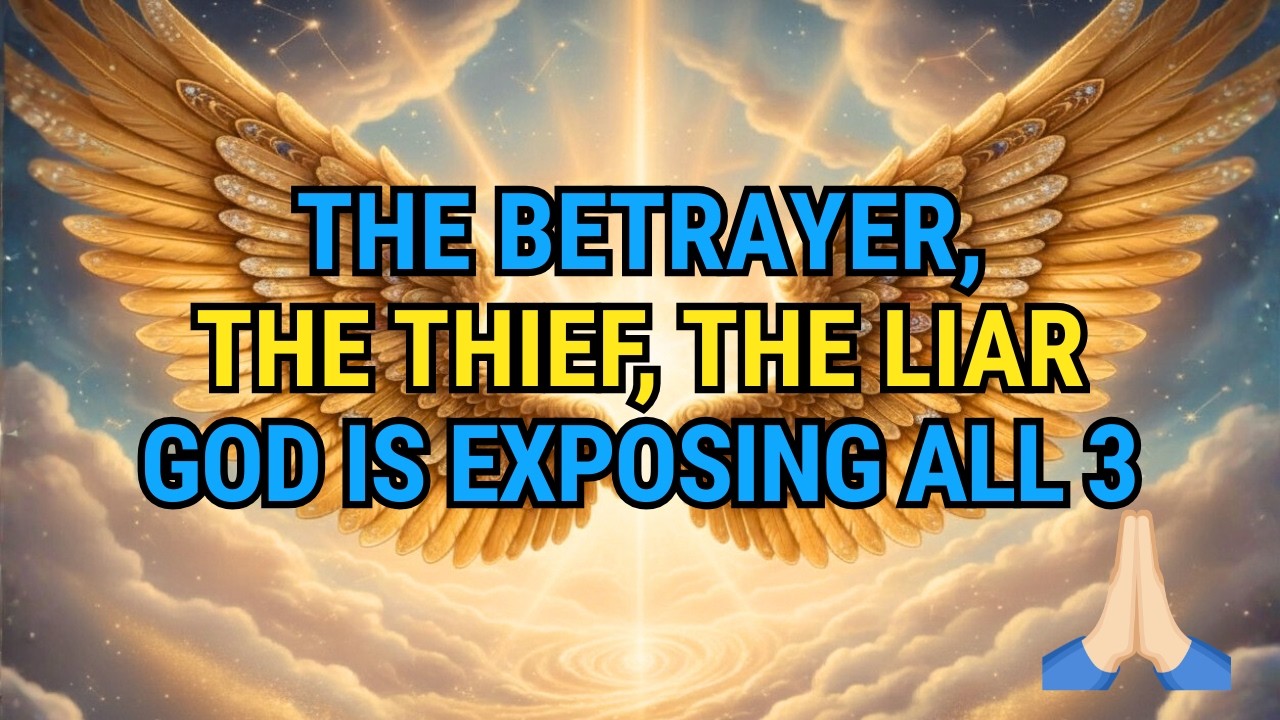GOD WARNS: The Betrayer, The Thief, The Liar - ALL 3 Face Justice NOW!!!