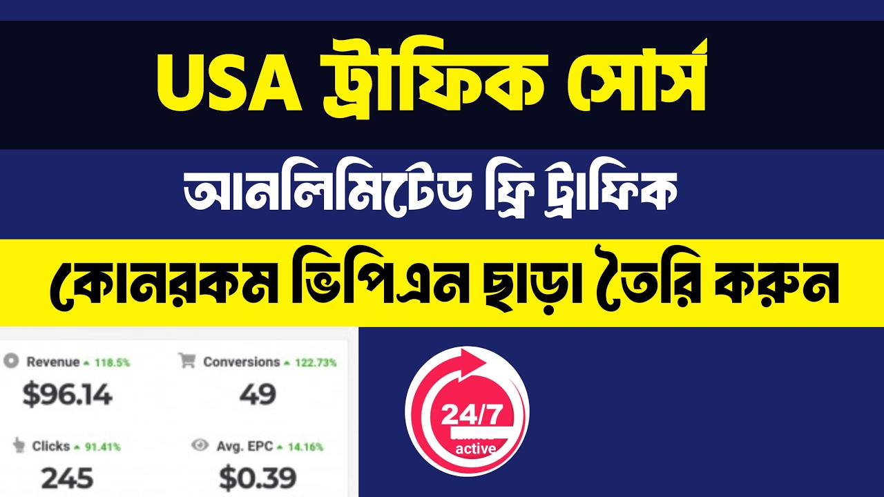 Best Traffic Source for CPA & Affiliate Marketing 2026 | Step by Step Guide (Bangla)