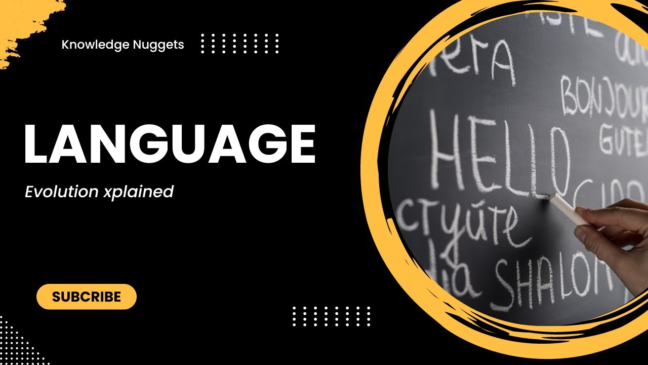 The Evolution of Language A Journey - YouTube