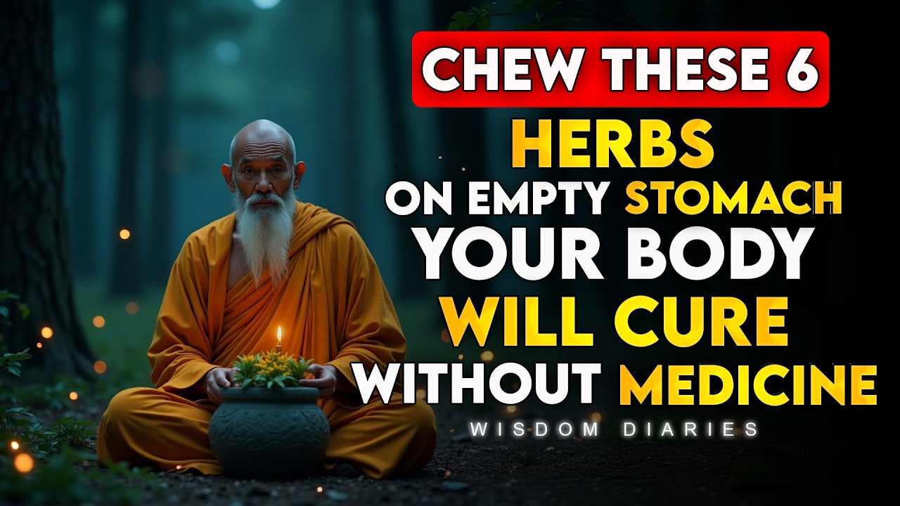 Chew These 6 Sacred Herbs Every Morning | Let the Body Heal Itself Naturally