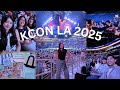 KCON LA 2025 VLOG ! IZNA meet &amp; greet, MONSTA X high touch, and so much MORE.