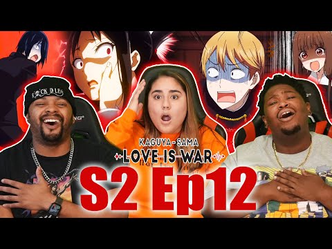 EPIC FINALE! kaguya sama love is war Season 2 Reaction episode 12