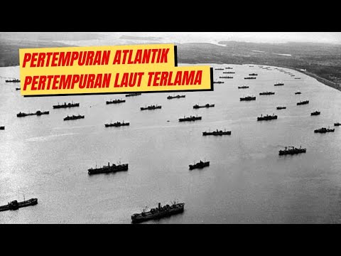 Di Pertempuran Atlantik, U-Boat JERMAN Tak Terkalahkan Dengan Menenggelamkan Lebih Dari 3.500 Kapal!