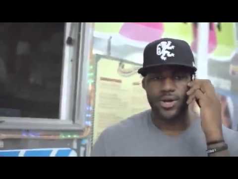 LeBron James Samsung Galaxy Note II Commercial 