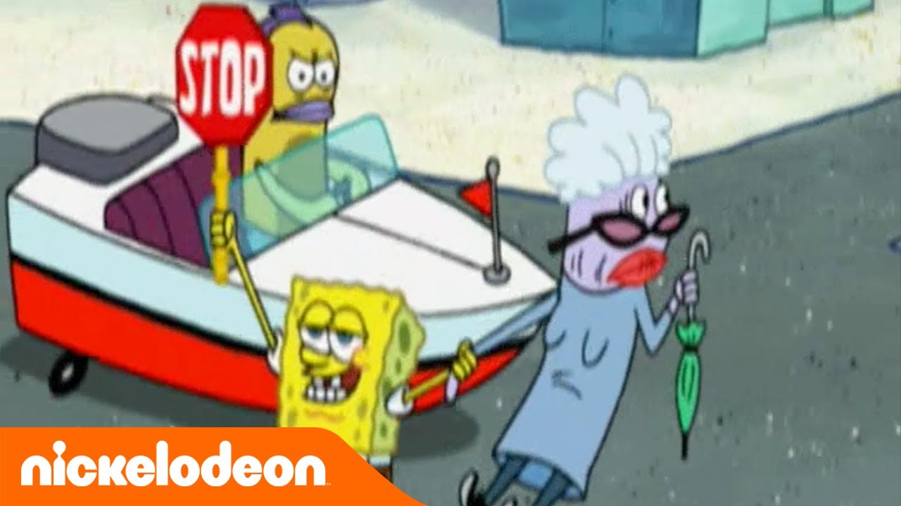 SpongeBob Schwammkopf Über die Straße Nickelodeon Deutschland YouTube