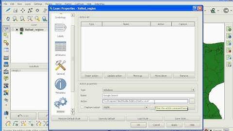 How to add hyperlink in Quantum GIS.