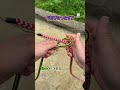 【フラットノットを適当に結ぶな！】折って通して巻く二ステップ，もう緩まない！#ノースキルテクニック #生活小技 #ロープ結びの落とし穴回避