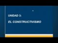 UTPL EL CONSTRUCTIVISMO [(MAESTRÍA EN PEDAGOGÍA)]