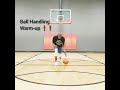 Home 2 MINUTE 2 BALL BASKETBALL WARM-UP DRILL