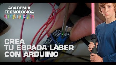 #PROYECTO #ESPADA #LÁSER CON #ARDUINO