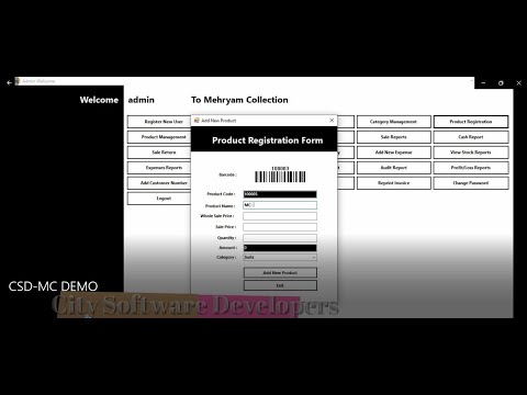 [Free Download] Retail Management System using C# and SQL Server| 2021 | City Software Developers