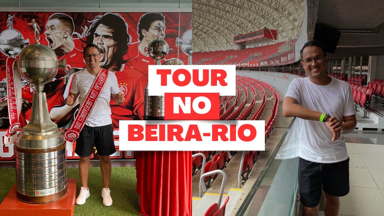 Tour no Estádio BEIRA-RIO do INTERNACIONAL de Porto Alegre | Museu do Inter | Estádios Pelo Mundo
