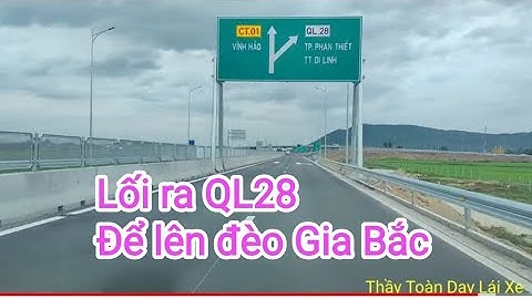 Sài Gòn - CT Phan Thiết - CT Vĩnh Hảo - QL28 đi đèo Gia Bắc lênTP Đà Lạt kèm lái cho một bạn lái mới