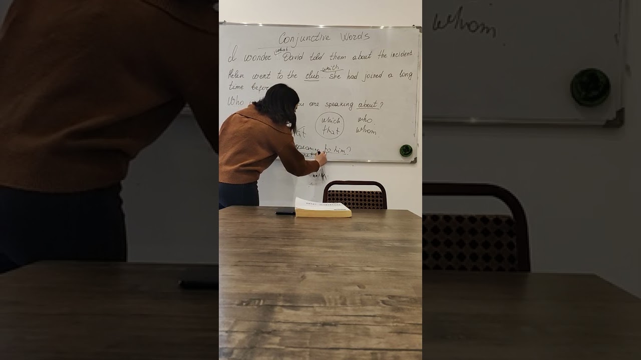 Conjunctive words( bağlayıcı sözlər). Gülşən Hacıyeva ilə💙