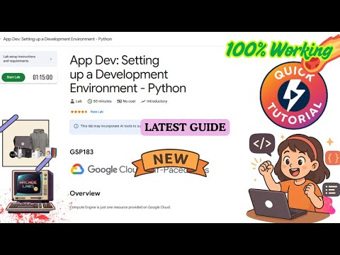 App Dev: Setting up a Development Environment - Python #GSP183 #qwiklabs #arcade