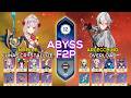 [F2P] C6 Noelle Lunar Crystallize & C0 Arlecchino Overload Spiral Abyss 12 / 6.5 Genshin Impact