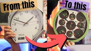 How to customise a clock - Rifle target clock