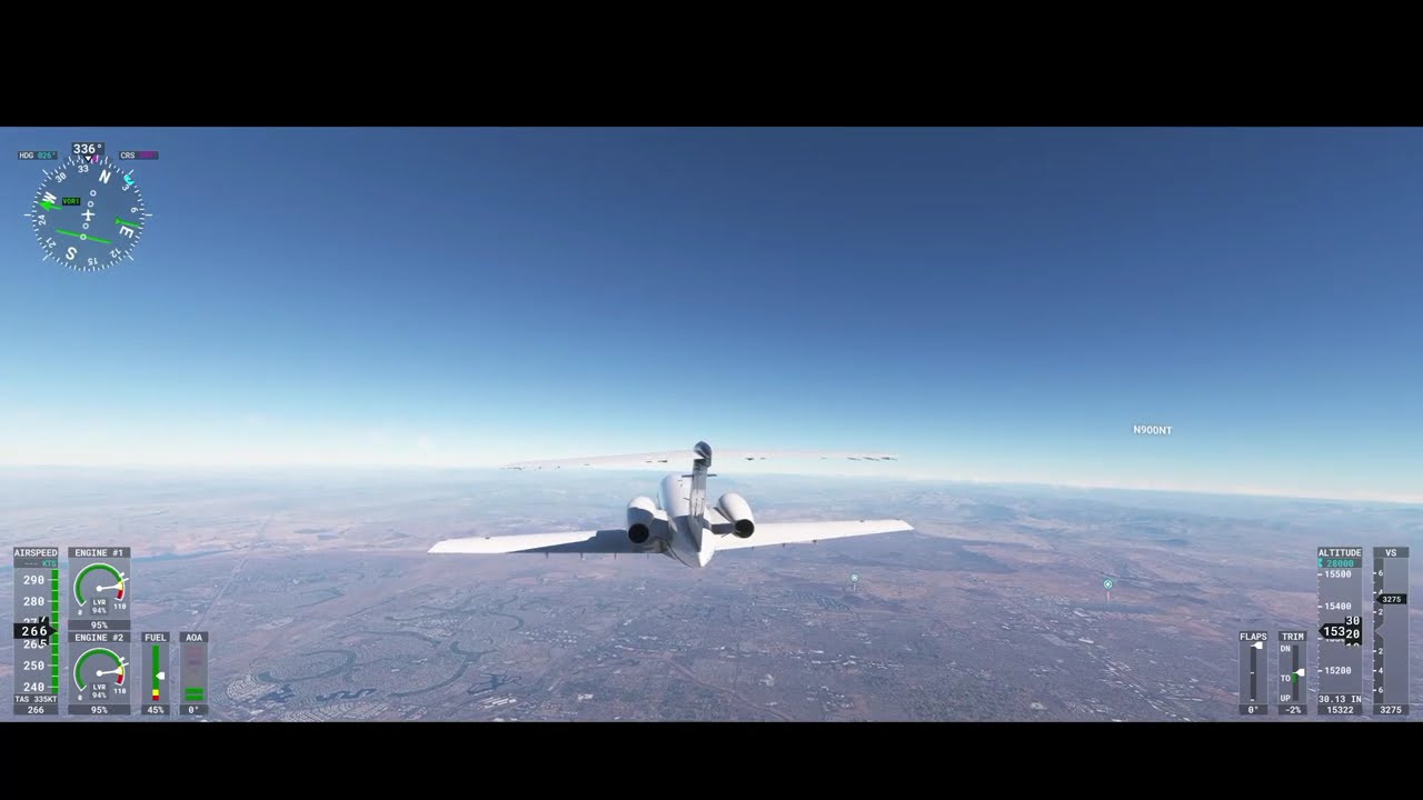 Flight sim 2020 😂 | KPHX to KLAS Beyond ATC MSFS radio snafu