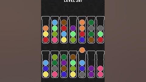 【Ball Sort Puzzle】Level.261