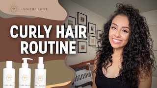 Curly Hair Routine | 2b2c waves/curls | Innersense Organic Beauty