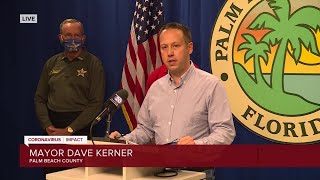 NEWS CONFERENCE Palm Beach County provides update on Hurricane Isaias