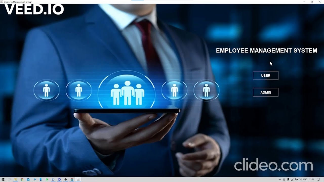 Employee Management System in JAVA SWING and MYSQL database. (full ...