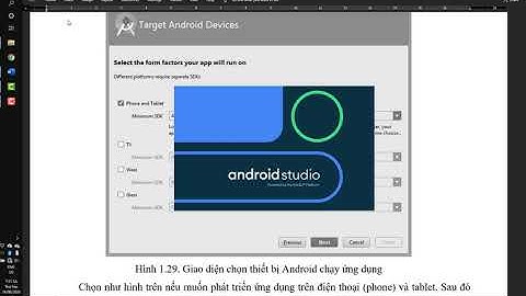 Bắt đầu một dự án Android mới