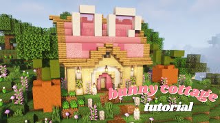 Easy Cute Minecraft Bunny House