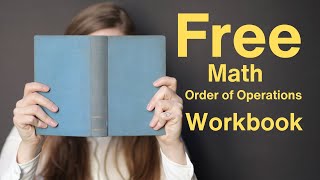 27 Pre Algebra Workbook, Order of operations, parentheses, 240 Problems,  Ages 10-15, Answers only