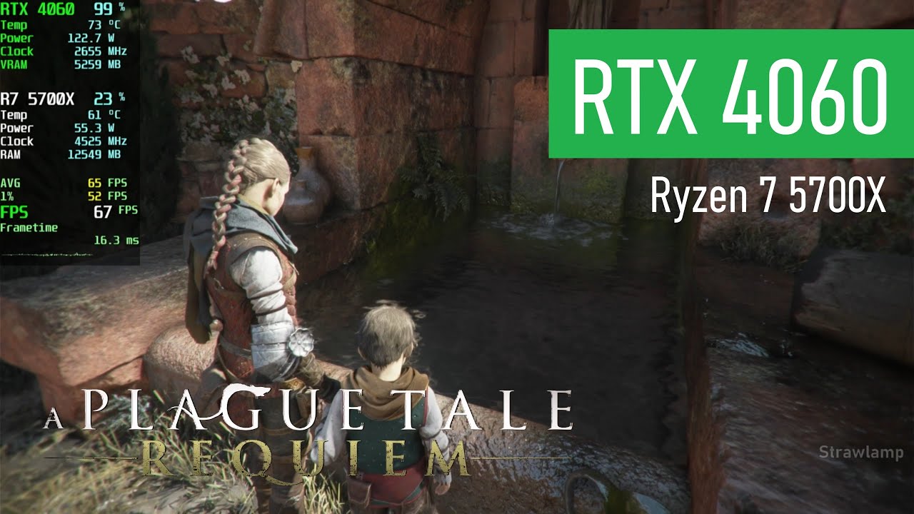 A Plague Tale: Requiem | RTX 4060 8GB | Ryzen 7 5700X