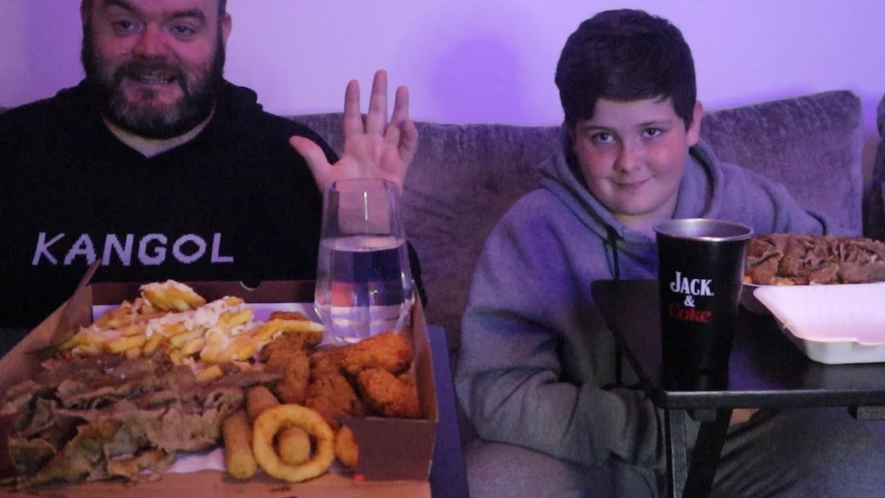 Reading the roast comments kebab box uk mukbang