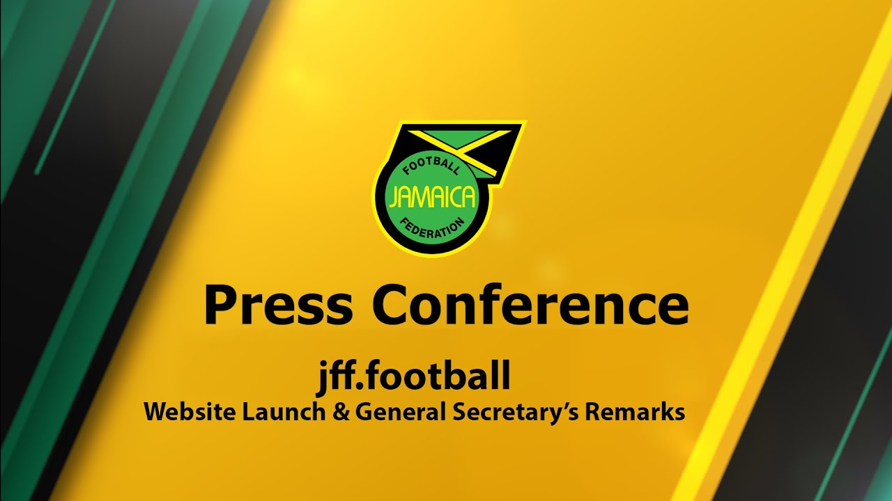 JFF Press Conference jff.football Website Launch YouTube