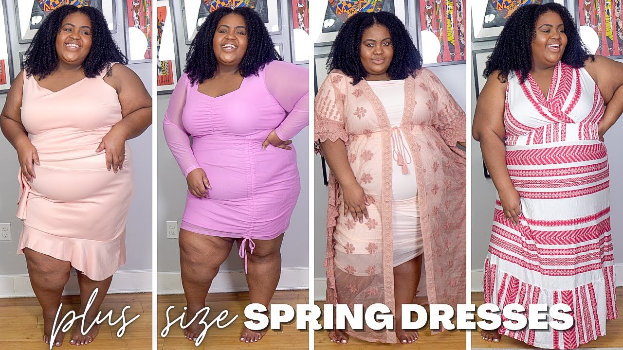 PLUS SIZE DRESSES FOR EVERY OCCASION  Spring Plus Size Fashion Try-On Haul  2022 