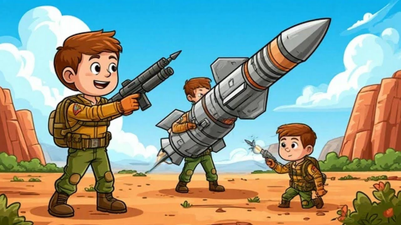 Ракетчики и хамеры. 9Bit Armies A Bit Too Far Build - YouTube